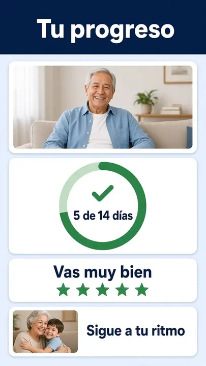 Pantalla: Tu progreso